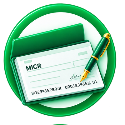 MICR Cheque Book