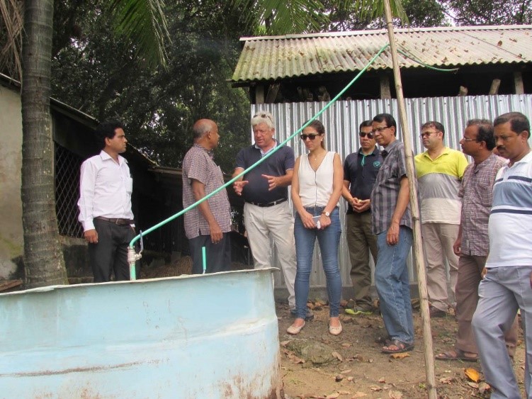 Solar irrigation pump and Bio-gas plant financed by Trust Bank Limited.